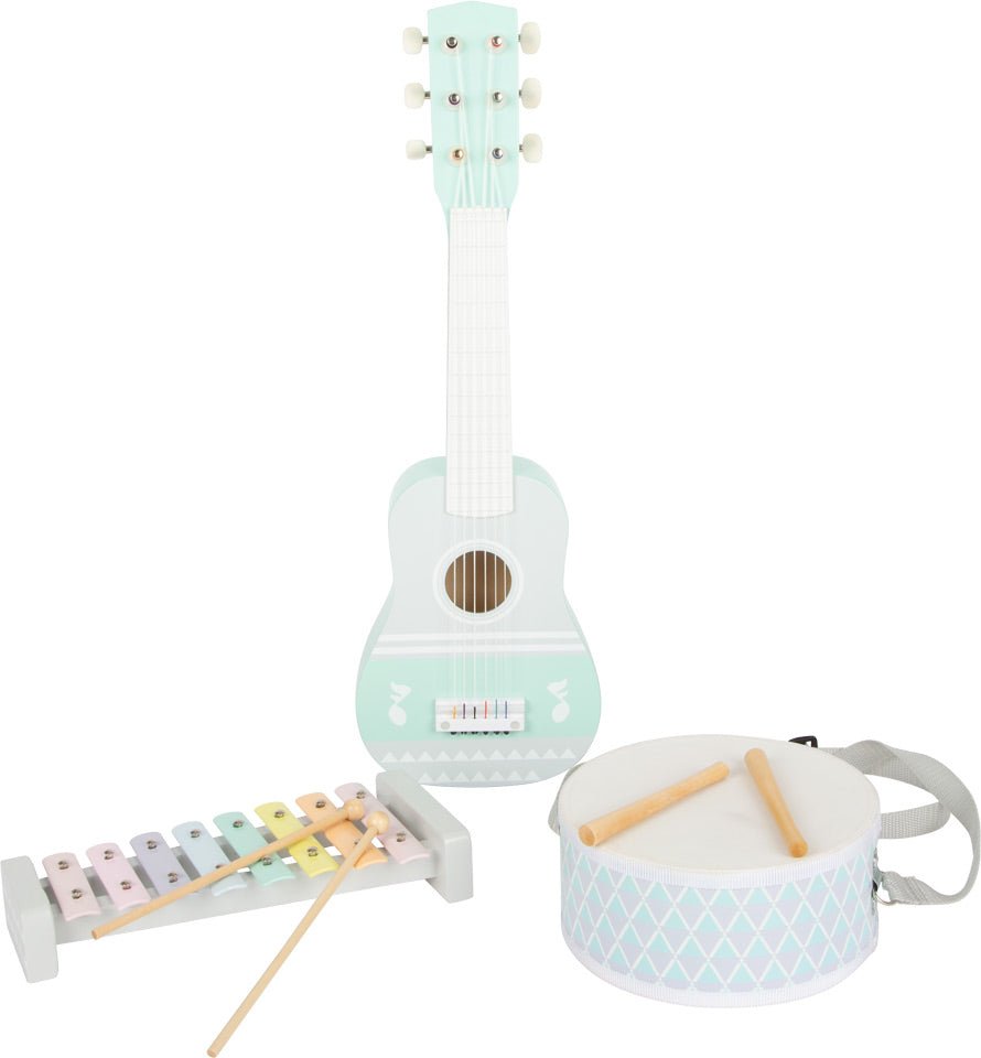 Pastel Wooden Musical Instrument Set - Heirloom Hall