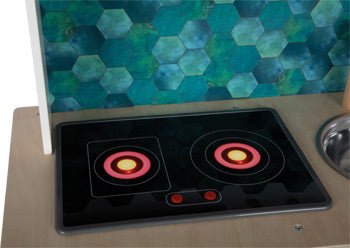 White Wooden Play Kitchen Tasty - Heirloom Hall