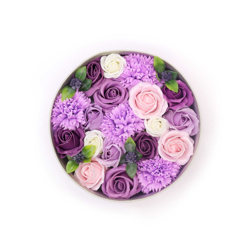 Soap Flowers Lavender Rose & Carnation