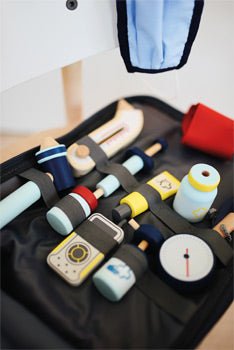 Wooden Doctor’s Backpack – “Doctor” Role Play Collection - Heirloom Hall