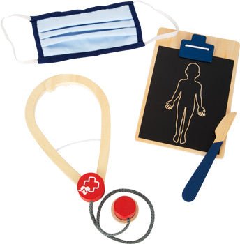 Wooden Doctor’s Backpack – “Doctor” Role Play Collection - Heirloom Hall