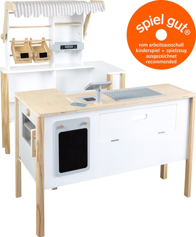 Wooden Market Stall – Modular “Fresh” Play Store - Heirloom Hall