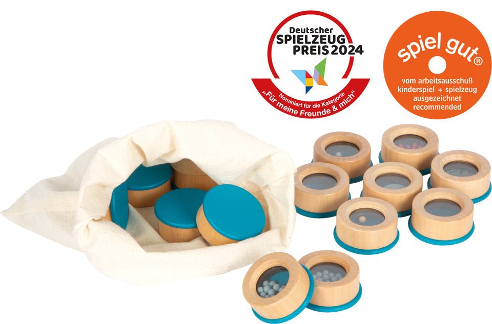 Wooden Sound Memory Game – Sensory Listening & Matching Set - Heirloom Hall