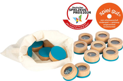 Wooden Sound Memory Game – Sensory Listening & Matching Set - Heirloom Hall