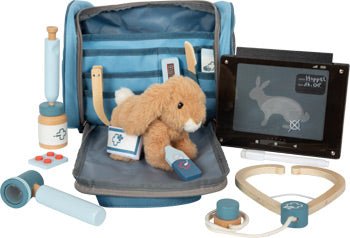 Wooden Veterinarian Play Set – “Doctor” Role Play Collection - Heirloom Hall