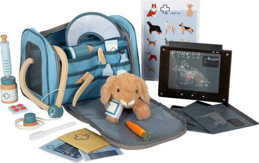 Wooden Veterinarian Play Set – “Doctor” Role Play Collection - Heirloom Hall