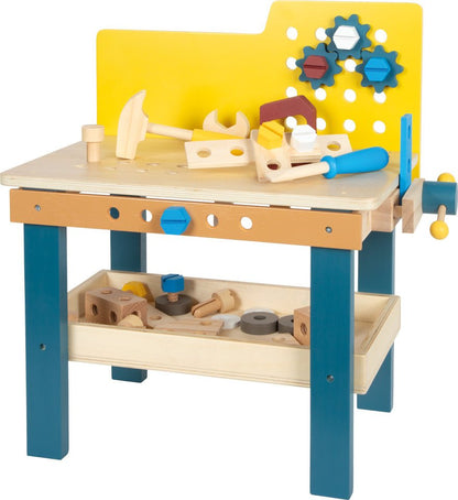 Wooden Workbench with Tools - Heirloom Hall