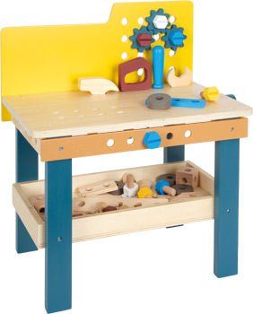 Wooden Workbench with Tools - Heirloom Hall